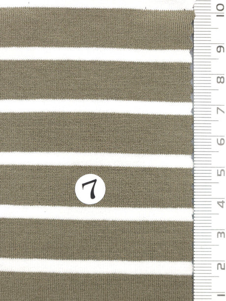 Solid Stripe Jersey Rayon Spandex Knit Fabric - FAB1726 - 1.Blue-2.Navy-3.Black-4.Red-5.Mellange-6.Olive-7.Dusty Pink-8.Red-9.White/Pink-10.White/Blue 