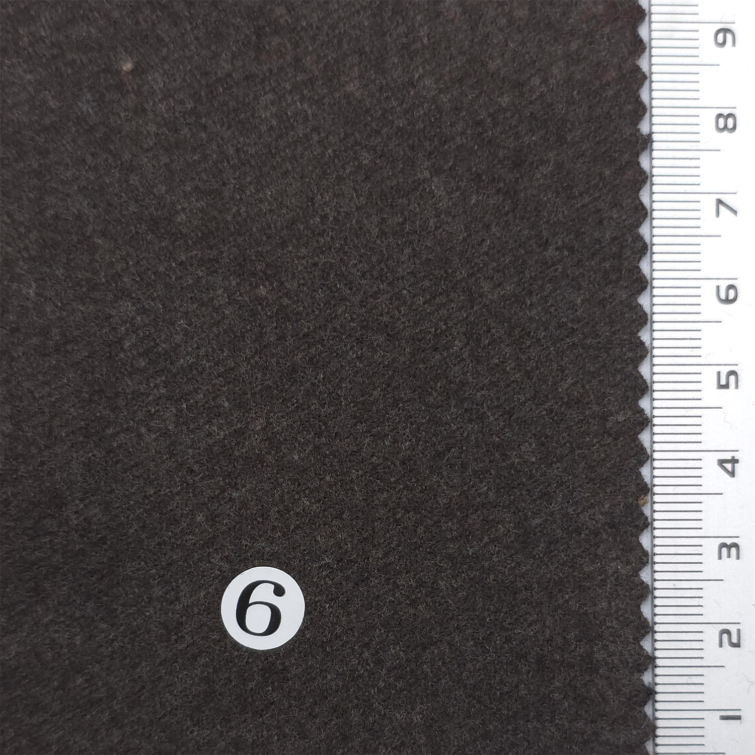 Dark Brown - Soft Poly Woven Fabric - FAB1873