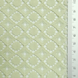 Solid Dot Lace Cotton Nylon Knit Fabric | FAB1560 | 1.Black, 2.White, 3.Ivory, 4.Pink, 5.Mint, 6.Beige by Fabricis.com #