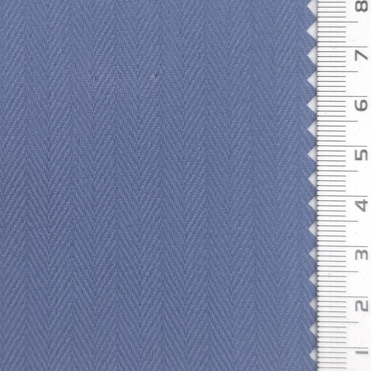 Herringbone Cotton Woven Fabric - FAB1955 - Blue
