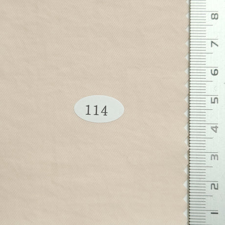 Nylon Cotton Twill Woven Fabric | FAB1155 | 1.Iron (404), 2.Heather (17), 3.Parchment (G5), 4.Chrome White (166), 5.White (H1), 6.Cold Turkey (114), 7.Echo Blue (C4), 8.Echo Blue (41), 9.Tower Grey (102), 10.Grey Beige (16) by Fabricis.com #