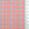 Denim Blue Washing Check Cotton Poly Woven Fabric - FAB1831