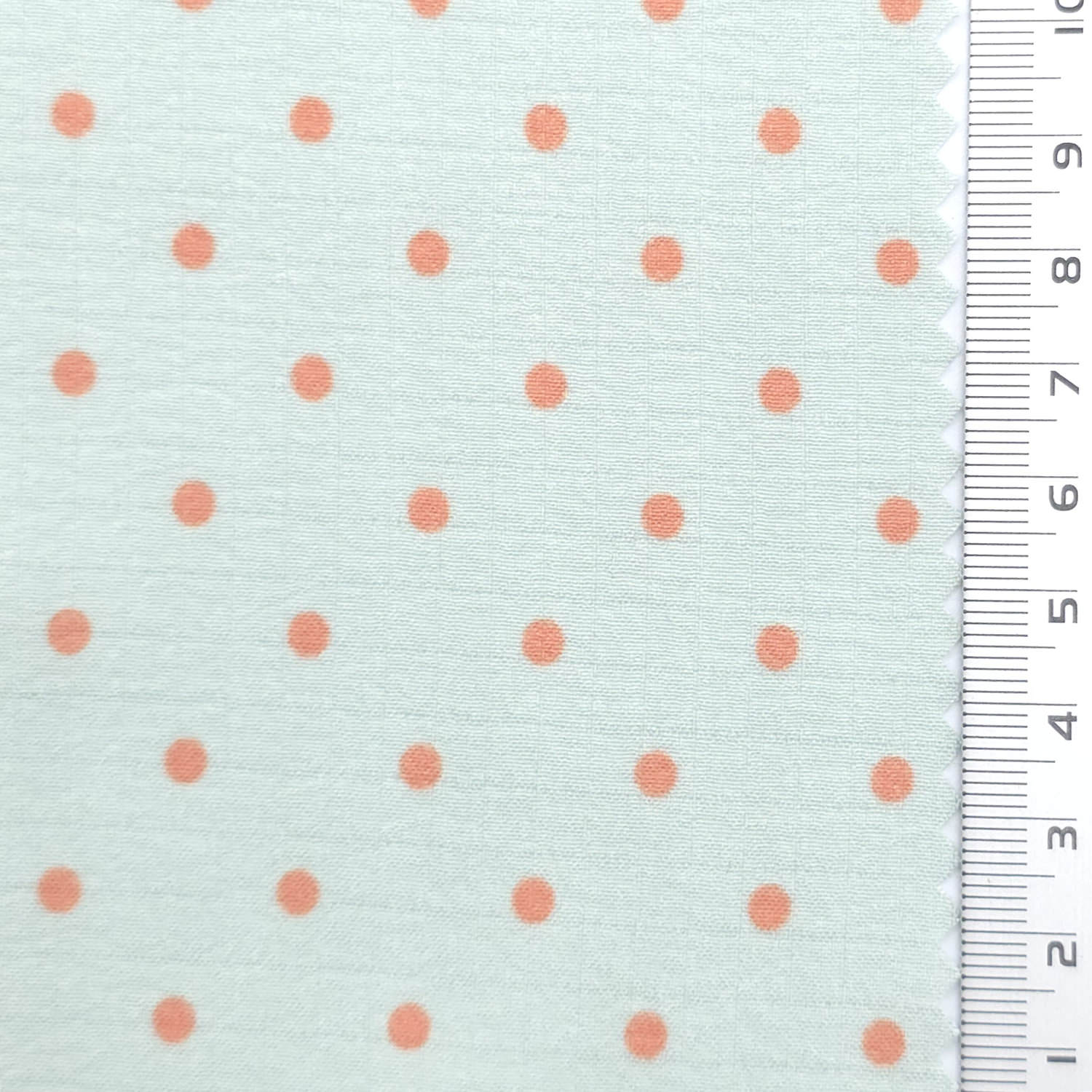 Polka Dot Polyester Woven Fabric - FAB1972 - Mint Green