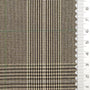 Glen Check YarnDyed Spandex Rayon Polyester Woven Fabric - FAB1769 - Black and grey plaid