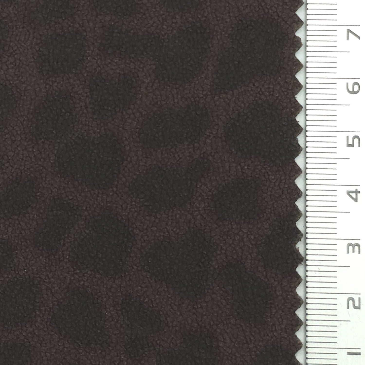 Animal Print Polyester Polyurethane Knit Fabric - FAB1978 - Dark Brown