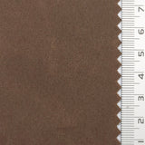 Solid Crack Suede Polyurethane Polyester Knit Fabric - FAB1764 - 1.Grey-2.Sage-3.Chocolate-4.Pink-5.Dark Brown-6.Brown-7.Taupe-8.Black-9.Khaki-10.Dark Brown 