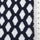Navy Airy Zigzag Mesh Poly Knit Fabric - FAB1849
