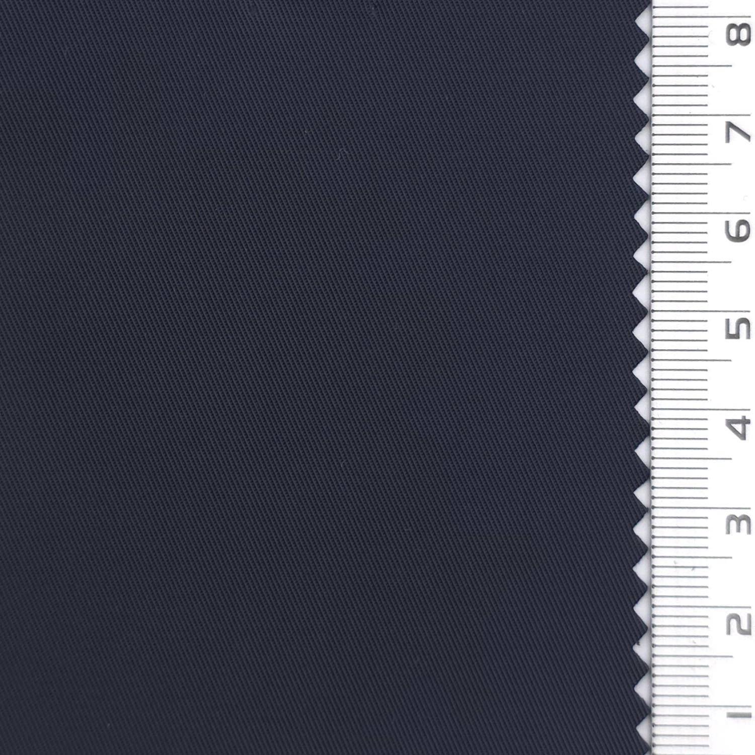 Midnight Blue - Structured 150D Memory Polyester Twill Woven Fabric - FAB 1940