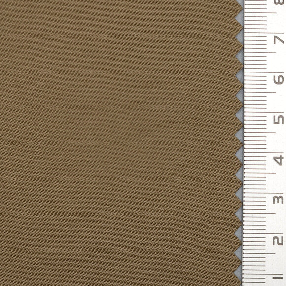 Hi Twist Solid Plain Twill Nylon Woven Fabric - FAB 1727 - 6.Dark Brown