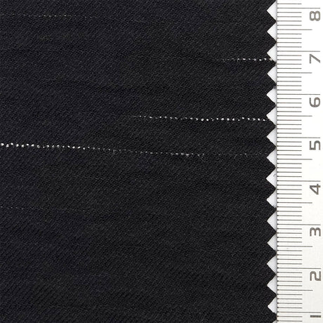 Solid Denim Slub Polyester Woven Fabric - FAB1774 - 1.Denim blue-2.White-3.Sand-4.Light blue-5.Navy blue-6.Black 