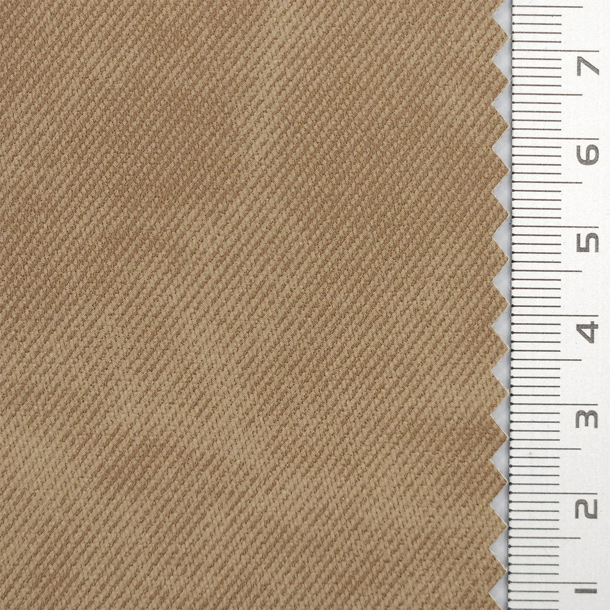 Washing effect Twill Denim Polyurethane Rayon Woven Fabric - FAB1763 - Tan