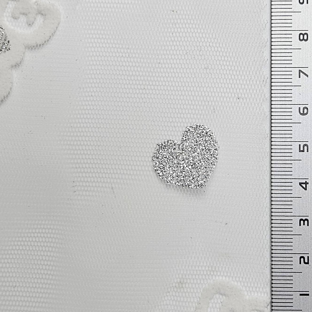 1.Red-2.Green-3.Pink-4.PInk-5.Mint - Coversational Flocked Mesh Metallic Polyester Knit Fabric - FAB 1611