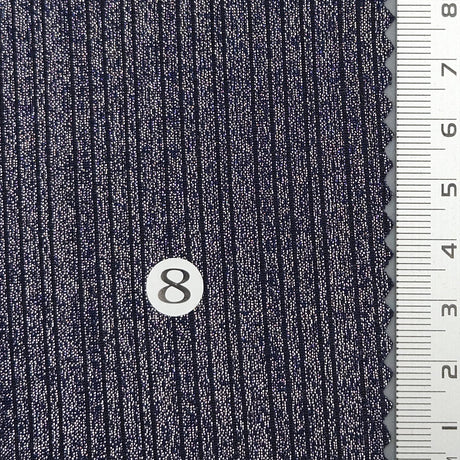 Solid Foil Irregular Slinky Polyester Spandex Knit Fabric - FAB1697 - 1.White/Silver (2)-2.White/Gold (1)-3.Grey/Silver (3)-4.Grey/Gold (4)-5.Beige/Silver (6)-6.Beige/Gold (7)-7.Royal/Silver (8)-8.Brown/Gold (9)-9.Teal/Silver (10)-10.Brown/Silver (11) 