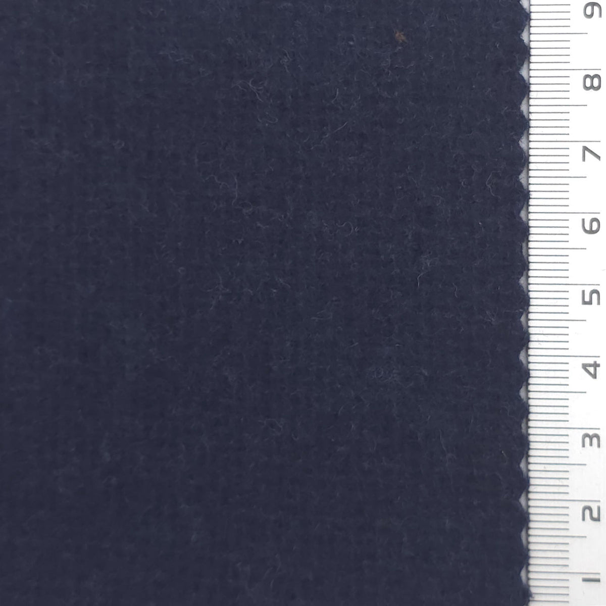 Tweed Wool Polyester Woven Fabric - FAB1965 - Navy
