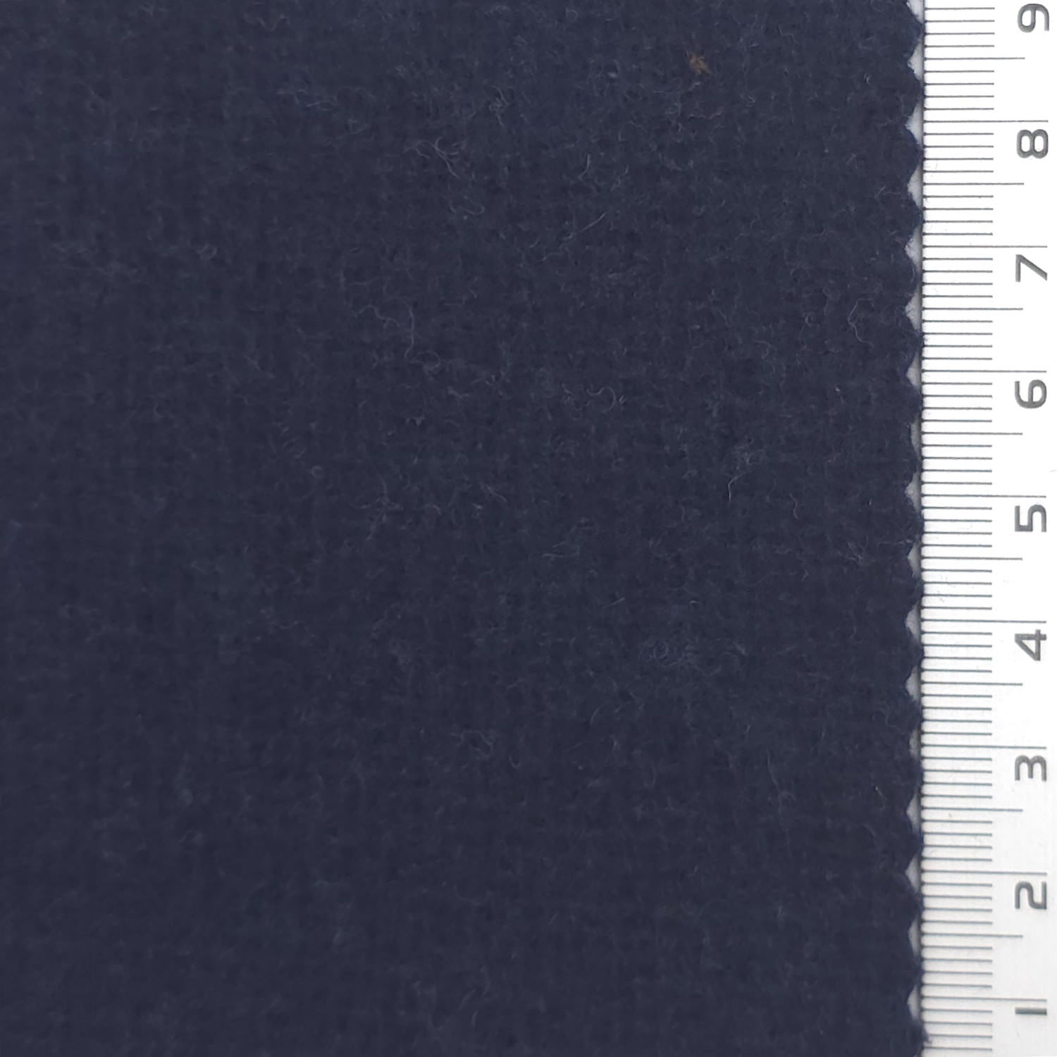 Tweed Wool Polyester Woven Fabric - FAB1965 - Navy