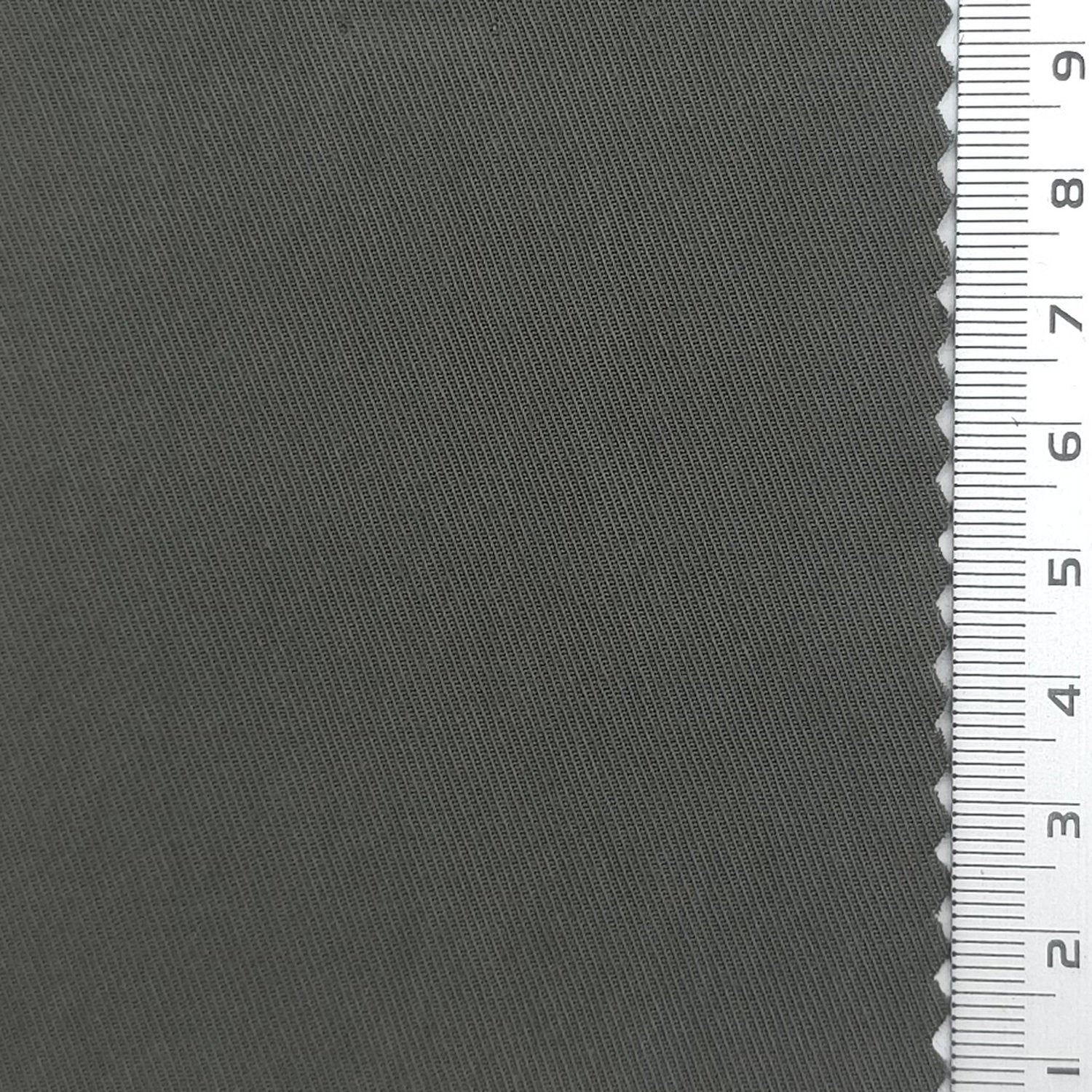 Twill Cotton Nylon Woven Fabric - FAB1960 - Olive Gray