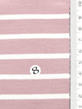 Solid Stripe Jersey Rayon Spandex Knit Fabric - FAB1726 - 1.Blue-2.Navy-3.Black-4.Red-5.Mellange-6.Olive-7.Dusty Pink-8.Red-9.White/Pink-10.White/Blue 