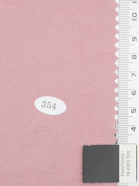 Solid Recycled Nylon Cotton Re-Nylon Woven Fabric - FAB1713 - 1.PInk Swan-2.Geyser-3.Light Grey-4.Dust Storm-5.Pearl Bush-6.Bone-7.Pale Chestnut-8.Ivory-9.Oyster Pink-10.Soft Amber 