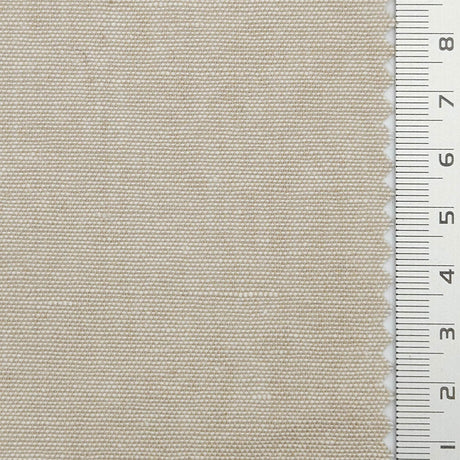 Solid Oxford Cotton Linen Polyester Woven Fabric - FAB1790 - 1.Medium denim blue-2.Dark navy blue-3.Light powder blue-4.Soft yellow/chartreuse-5.Blush pink-6.Light sage grey-7.taupe-8.White-9.Black 