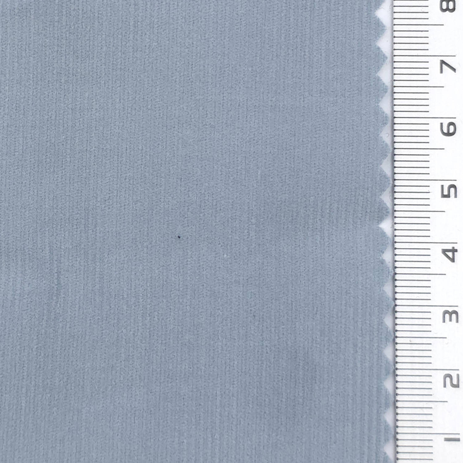 21 Wale Solid Corduroy Cotton Woven Fabric - FAB 1747 - V2-7: Light Blue Gray