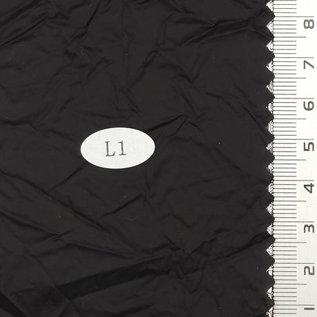 Solid Plain Wrinkle Recycled Nylon Woven Fabric - FAB1706 - 1.Sorrell Brown-2.Coral Leaf-3.Moon Mist-4.Spring Rain-5.N/A-6.N/A-7.Black 
