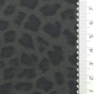 Animal Print Polyester Polyurethane Knit Fabric - FAB1978 - Dark Gray