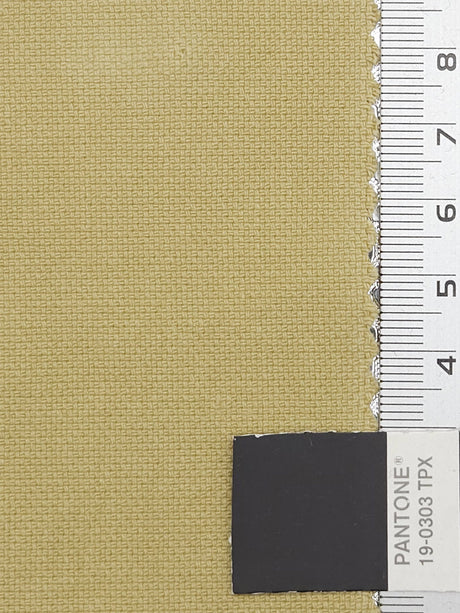 10s Solid Oxford Cotton Spandex Woven Fabric - FAB1659 - 1.Eggshell-2.Pastel Grey-3.Quill Grey-4.White-5.Soft Amber-6.Pavlova-7.Olive Green-8.Vanilla-9.Cloud-10.Concord 