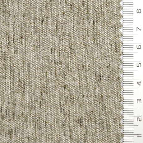 Solid Crinkled Plain Cotton Polyester Linen Woven Fabric - FAB1772 - 1.Yellow beige-2.Light yellow-3.Light peach-4.White-5.Light pink-6.Natural-7.Light grey-8.Sage green-9.Powder blue-10.Medium grey 