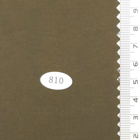Solid Coated Cotton Nylon Woven Fabric - FAB1703 - 1.Foggy Grey-2.Hampton-3.Pale Silver-4.Nobel-5.Olive Haze-6.Muesli-7.Tabocco Brown-8.Brown-9.Tuna-10.Venus 