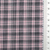 Pale Pink Washing Check Cotton Poly Woven Fabric - FAB1831