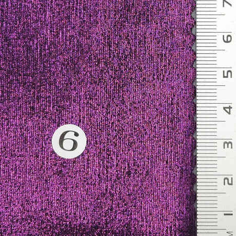 Solid Foil Slinky Spandex Polyester Knit Fabric - FAB1698 - 1.Turquoise/Silver (29)-2.Black/Gold (1)-3.Black/Silver (2)-4.Ivory/Silver (3)-5.Ivory/Gold (4)-6.Black/Royal (5)-7.Black/Fuchsia (6)-8.Black/Purple (7)-9.Black/Red (8)-10.Fuchsia/Fuchsia (9) 
