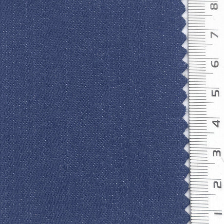 Royal Blue - 17 Count Slub Twill Cotton Poly Woven Fabric - FAB1885