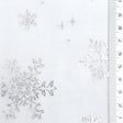 Snowflake Polyester Knit Fabric - FAB1952 - Off White