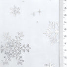 Snowflake Polyester Knit Fabric - FAB1952 - Off White