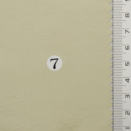 Coated Solid Crease Rayon Polyurethane Woven Fabric - FAB1770 - 1.Silver-2.Ivory-3.Light beige-4.Light taupe-5.Medium beige-6.Light brown/sand-7.Light sage green-8.Golden brown/khaki-9.Grey-brown-10.Olive grey 