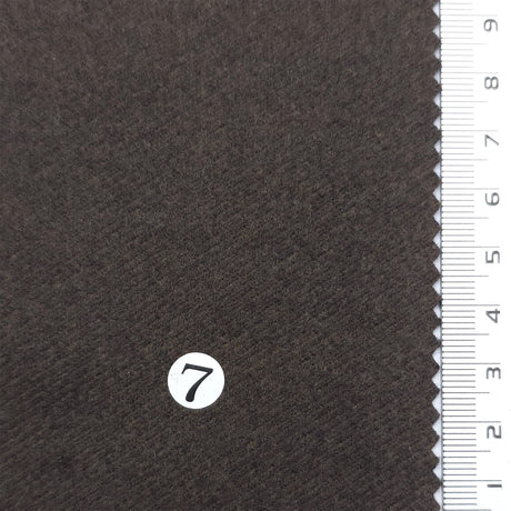Dark Brown - Soft Poly Woven Fabric - FAB1873