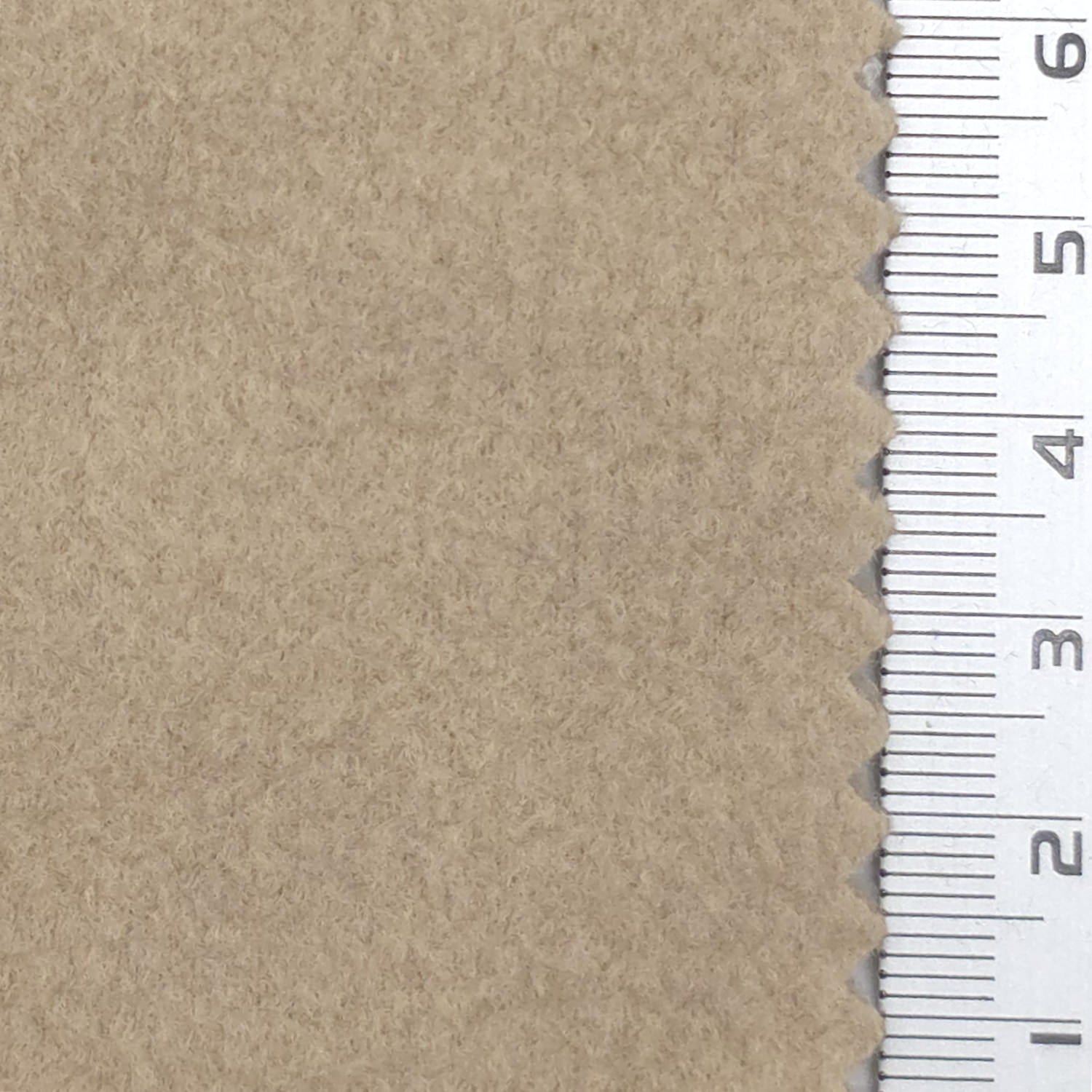Beige - Soft Medium Weight Double Sided Poly Fleece Knit Fabric - FAB 1921