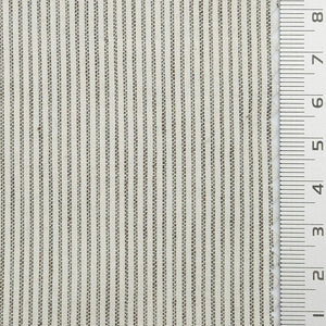 Pin Stripe Plain Cotton Woven Fabric - FAB1796 - Medium Gray