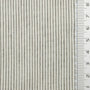 Pin Stripe Plain Cotton Woven Fabric - FAB1796 - Medium Gray