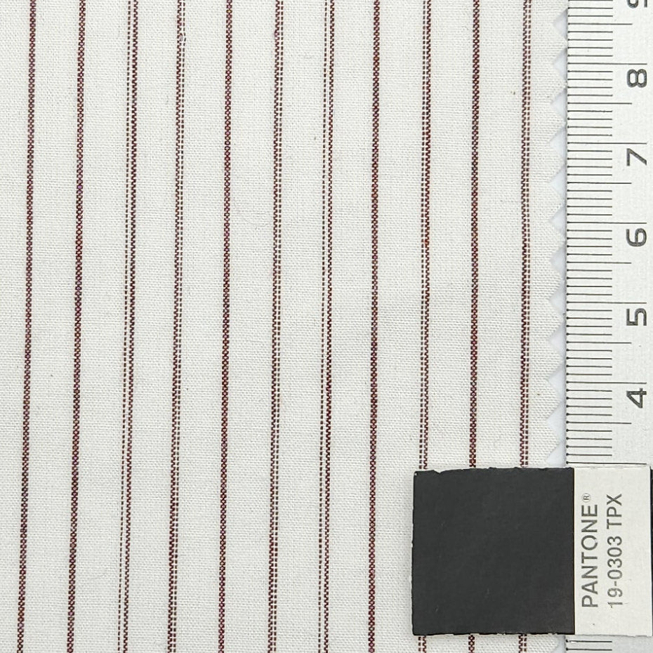 Pencil Stripe YarnDyed Cotton Woven Fabric - FAB1745 - Multi