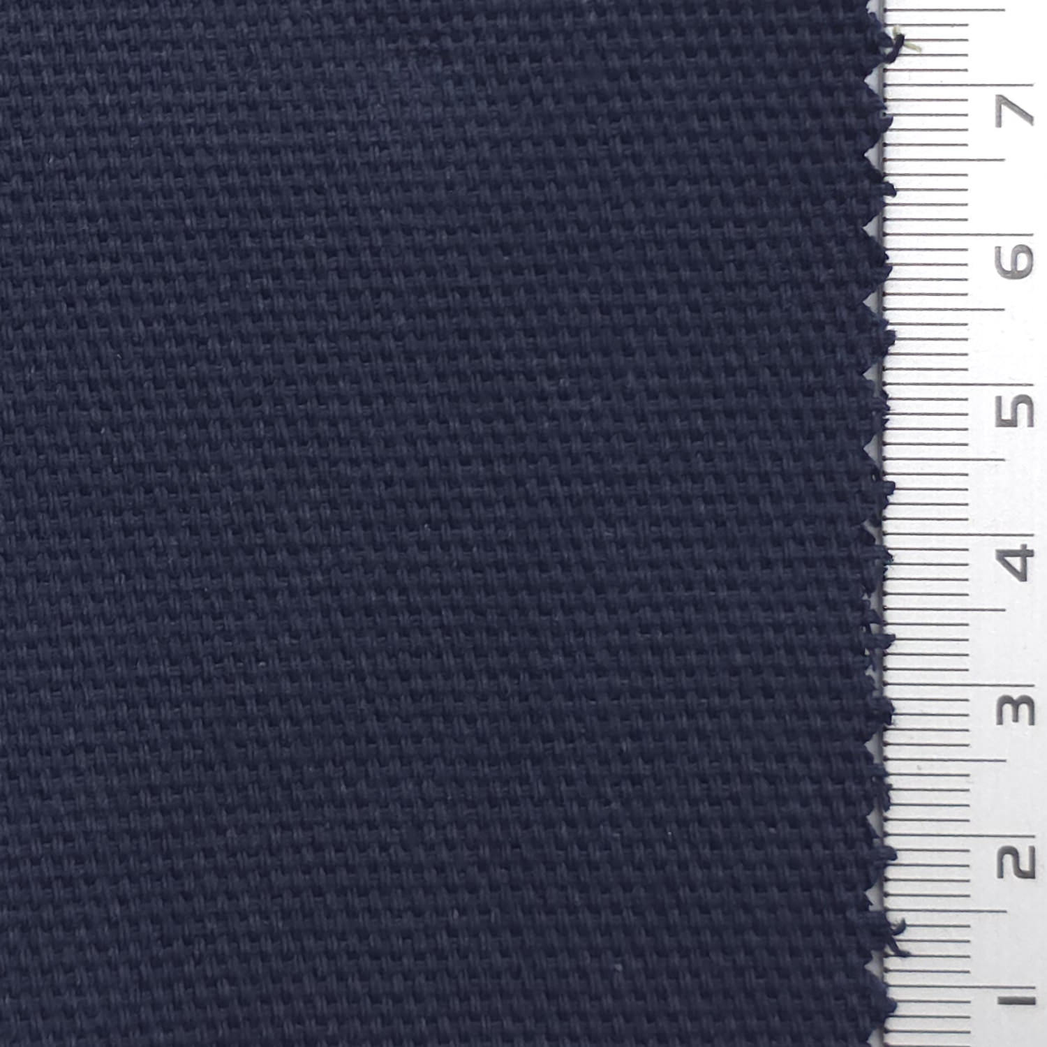 Solid 7 Count Cotton Oxford Woven Fabric - FAB1981 - Navy