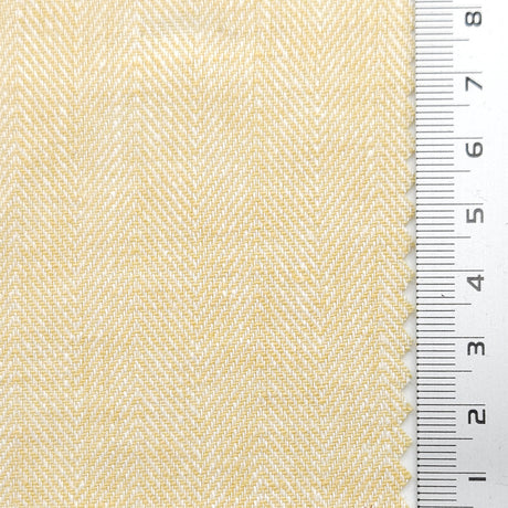 Herringbone YarnDyed Linen Rayon Woven Fabric - FAB1650 - 1.Maverick-2.Rose-3.Periwinkle-4.Heather-5.Clam Shell-6.Barley White-7.Raffia-8.Tasman-9.Arrowtown-10.Napa 