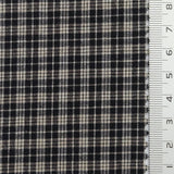 Check YarnDyed Cotton Woven Fabric - FAB1799 - 1.Charcoal Plaid-2.Navy Blue Plaid-3.Black Plaid-4.Burgundy Plaid-5.Dark Gray Plaid-6.Navy/Gray Plaid-7.Charcoal Plaid-8.Burgundy Plaid 