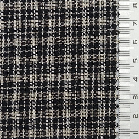 Check YarnDyed Cotton Woven Fabric - FAB1799 - 1.Charcoal Plaid-2.Navy Blue Plaid-3.Black Plaid-4.Burgundy Plaid-5.Dark Gray Plaid-6.Navy/Gray Plaid-7.Charcoal Plaid-8.Burgundy Plaid 
