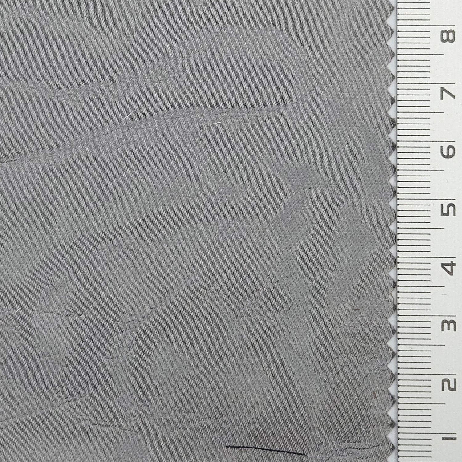 Solid Crease Satin Polyester Woven Fabric - FAB 1791 - 7.Medium grey