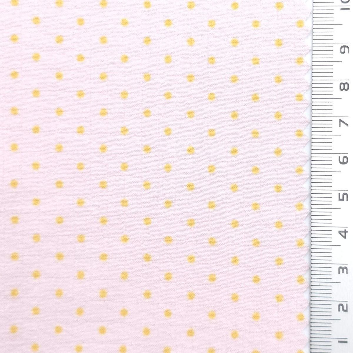 Polka Dot Polyester Woven Fabric - FAB1971 - Lavender
