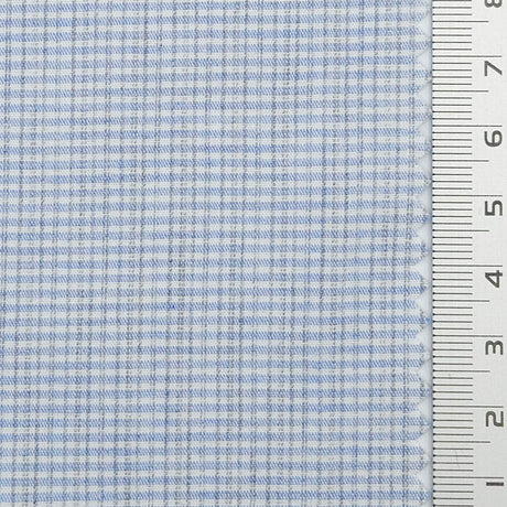 Subtle Grid Check Plain Cotton Woven Fabric - FAB1795 - 1.Light Beige-2.Taupe-3.Medium Gray-4.Charcoal Gray-5.Light Gray-6.White-7.Light Blue-8.Light Pink-9.Gray-10.Medium Gray 