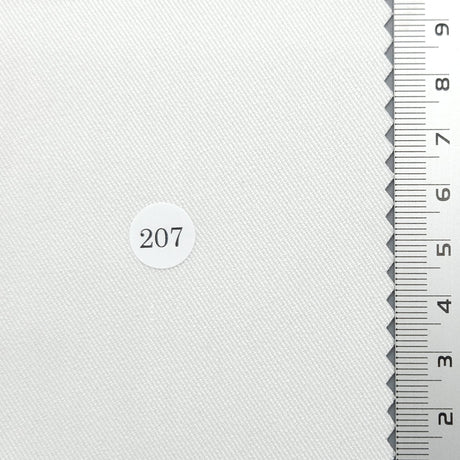 Solid Twill Polyester Rayon Spandex Woven Fabric - FAB1694 - 1.Ivory Beige (213)-2.Beige (212)-3.Green Ivory (211)-4.Yellow Beige (210)-5.Pink (209)-6.Ivory (208)-7.White (207)-8.Grey (206)-9.Brown (205)-10.Light Charcoal (204) 