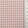 Houndstooth YarnDyed Polyester Spandex Woven Fabric - FAB1686