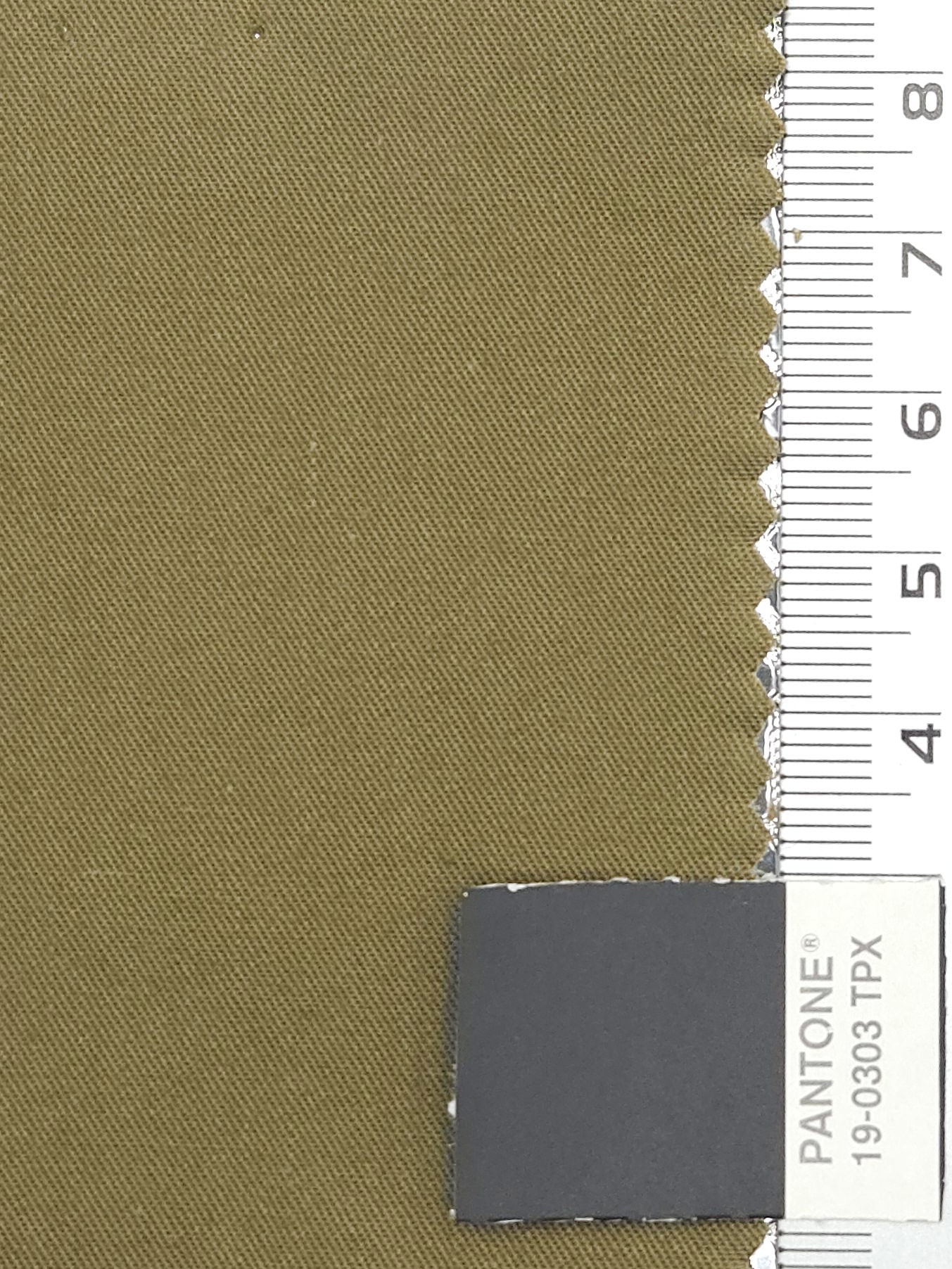 30'S Twill Cotton Woven Fabric | FAB1176 - Pale Brown